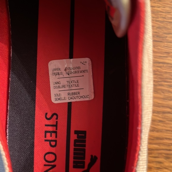 Puma Mini “Step on it” Tennis Shoes (Size 9) - Picture 5 of 9